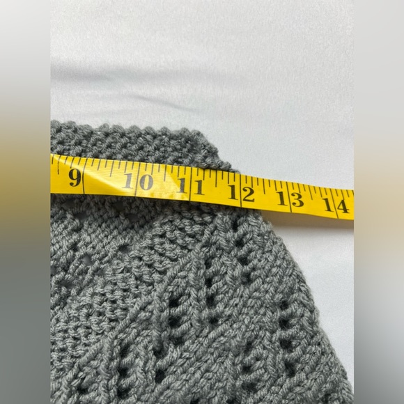 Hand Knitted Poncho Scarf - Picture 6 of 8